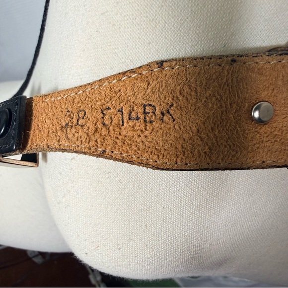 Vintage Justin Leather Concho Western Belt main image 4